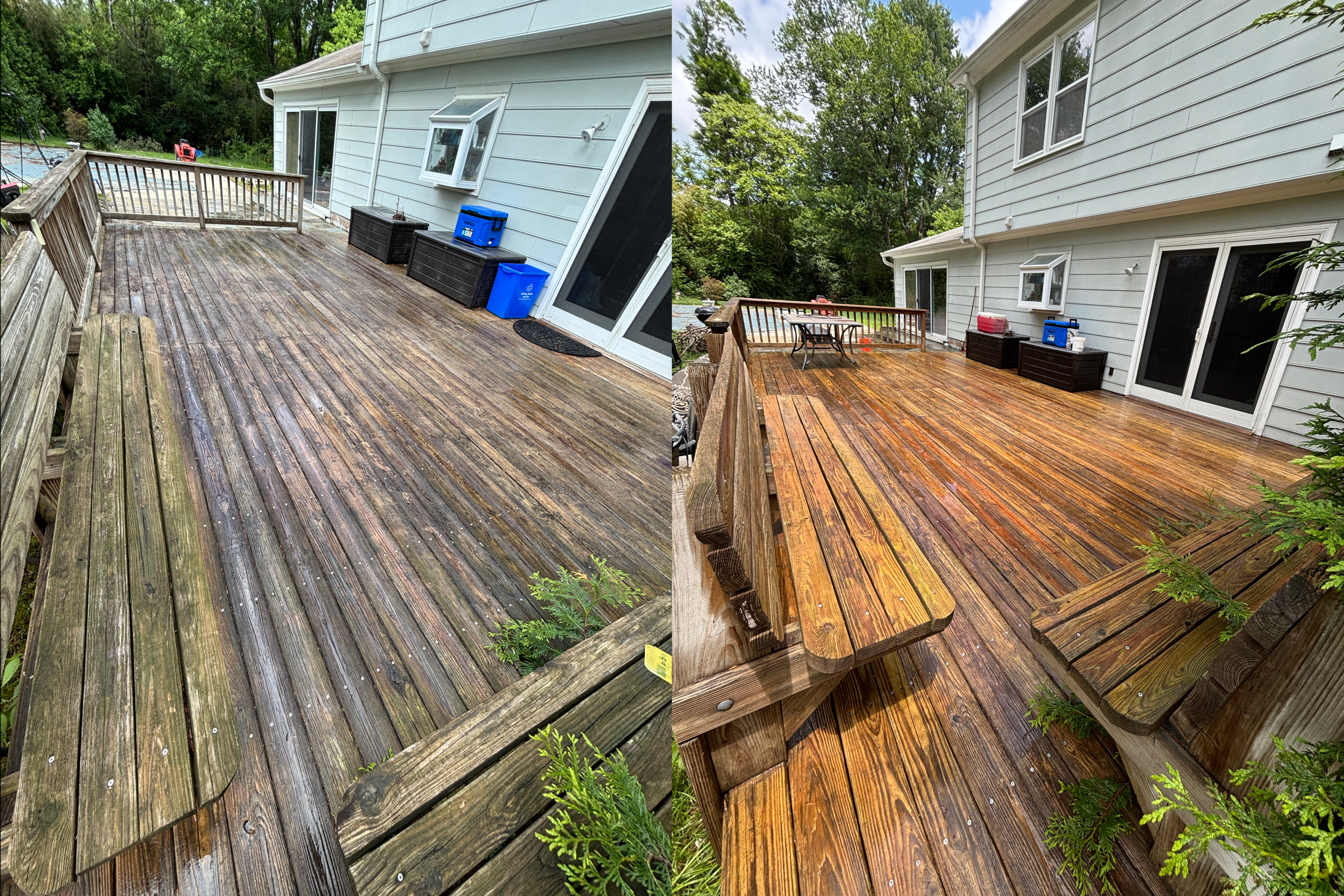 Before after deck OC1